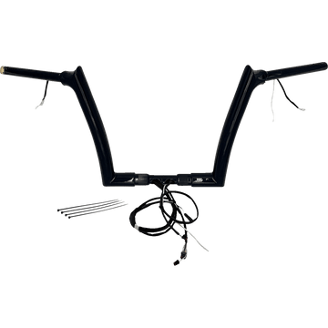 FAT BAGGERS INC. Handlebar Kit Pointed Top 12" Black 812912B