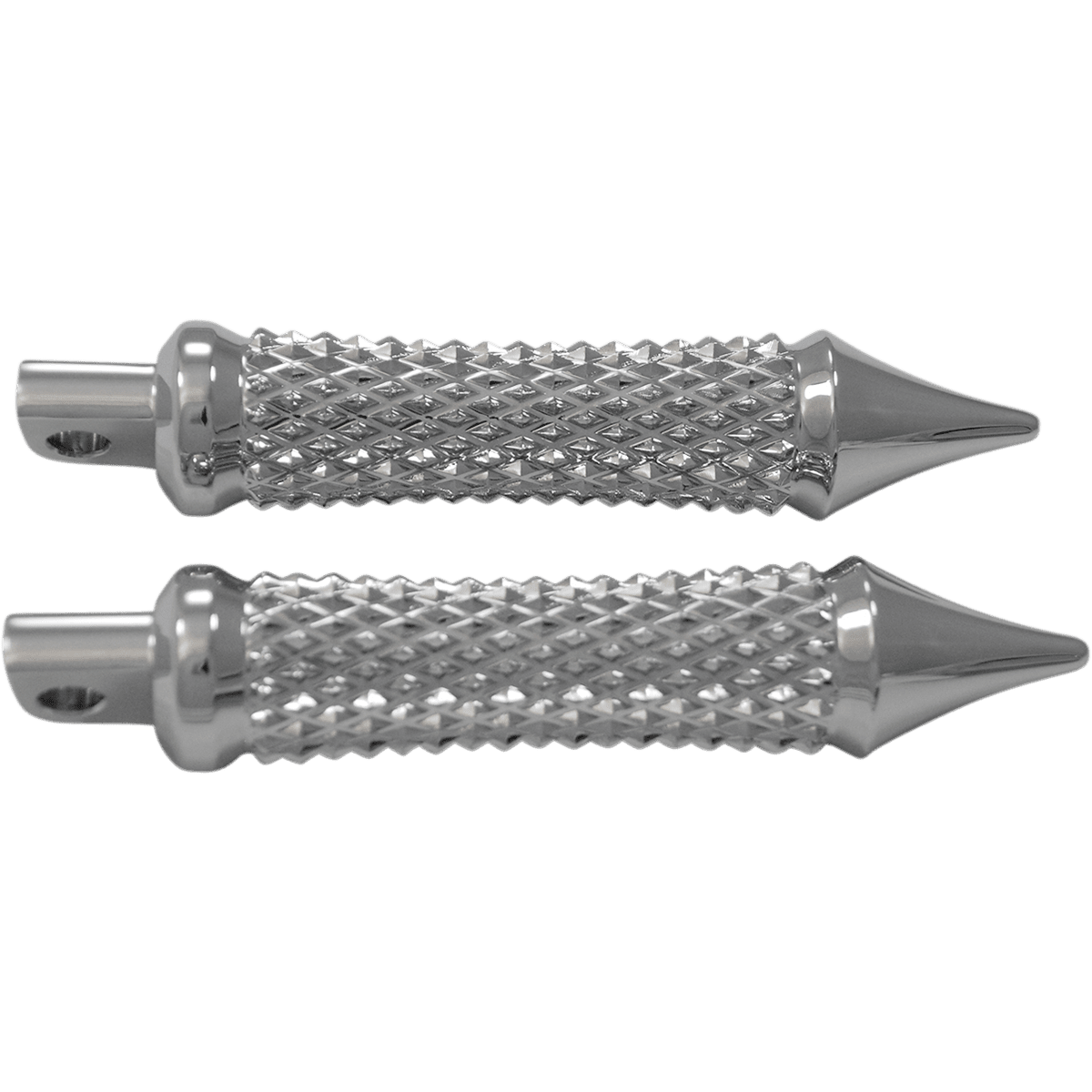 EDDIE TROTTA DESIGNS Cross Cut Footepegs Chrome TC779