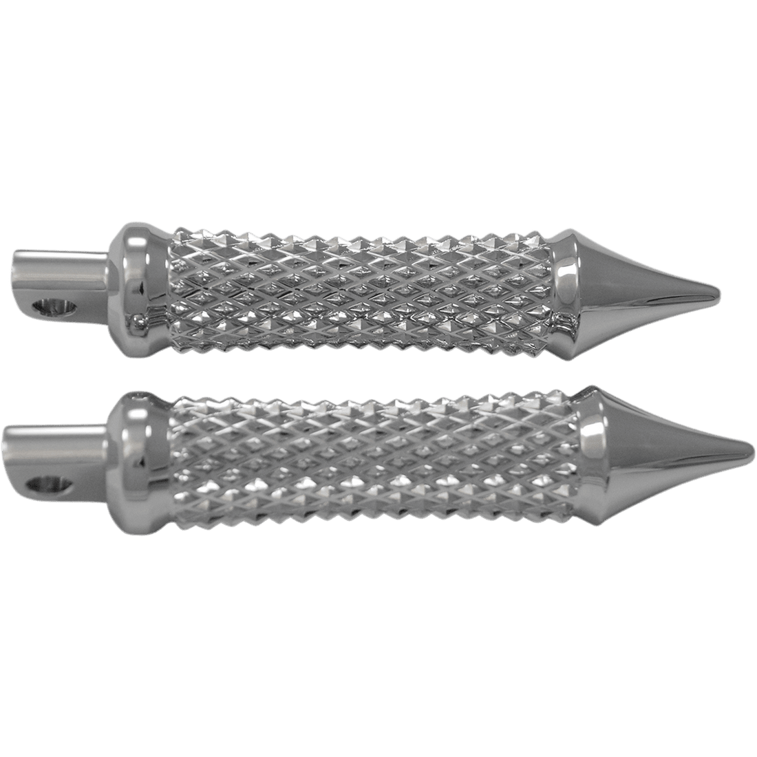 EDDIE TROTTA DESIGNS Cross Cut Footepegs Chrome TC779