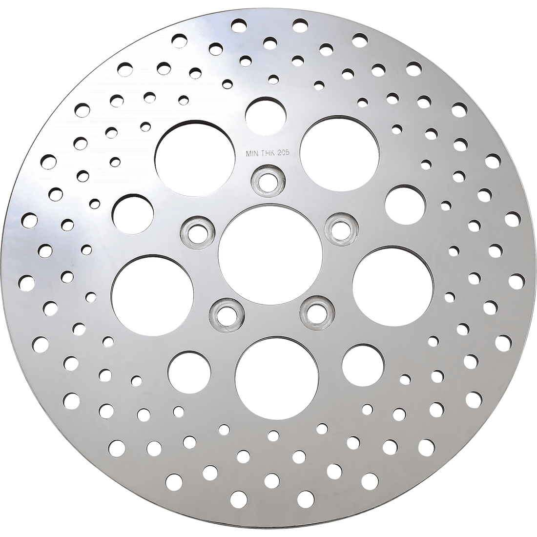 DRAG SPECIALTIES Drilled Brake Rotor Rear 11.5" Harley-Davidson