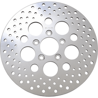 DRAG SPECIALTIES Drilled Brake Rotor Rear 11.5" Harley-Davidson