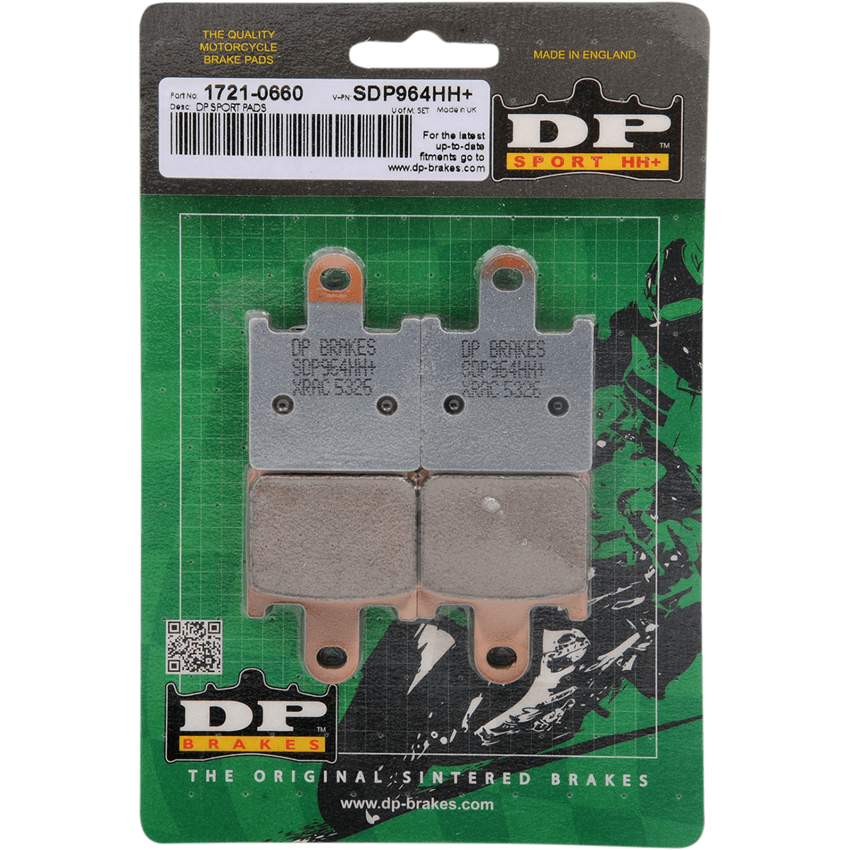 DP BRAKES Sintered Brake Pads Kawasaki