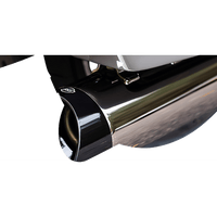 S&S CYCLE MK45 Slip-On Mufflers Lava Chrome 50-State 5501113