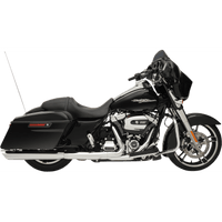 DRAG SPECIALTIES 4" Slashdown Slip-On Mufflers Chrome