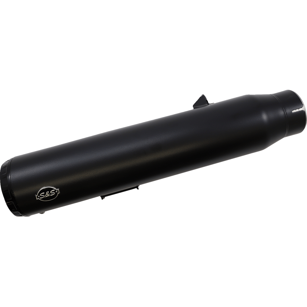 S&S CYCLE 4-1/2" Grand National Slip-On Muffler Black 5501074