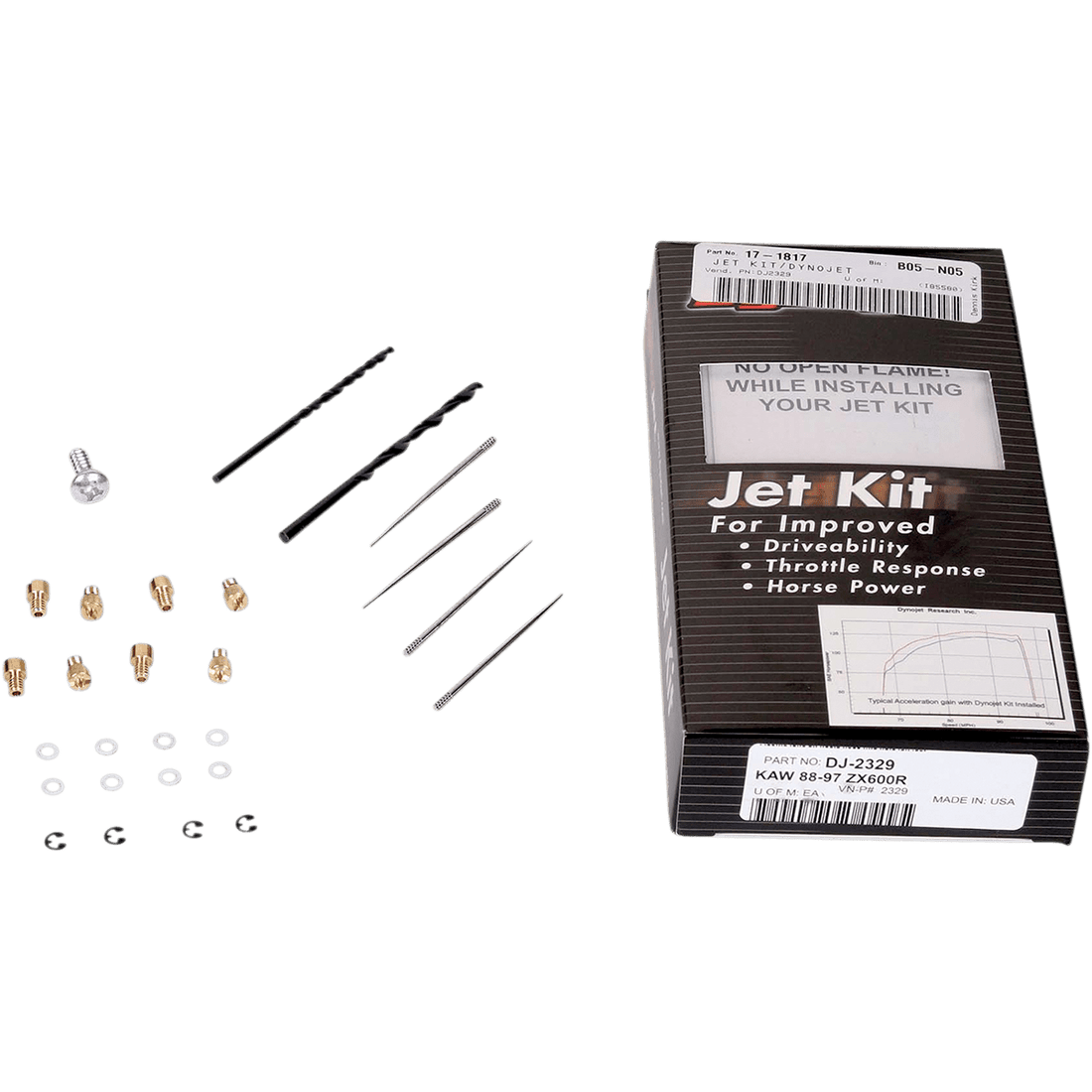 DYNOJET Jet Kit Stage 3 Kawasaki 2329