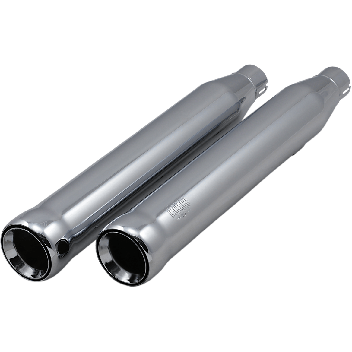 COBRA Neighbor Hater Mufflers for '07-'17 Softail Chrome 6043