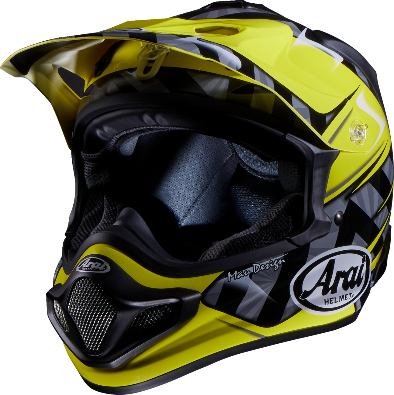 ARAI HELMETS VX-Pro4 Helmet Scoop Yellow Medium 01108198