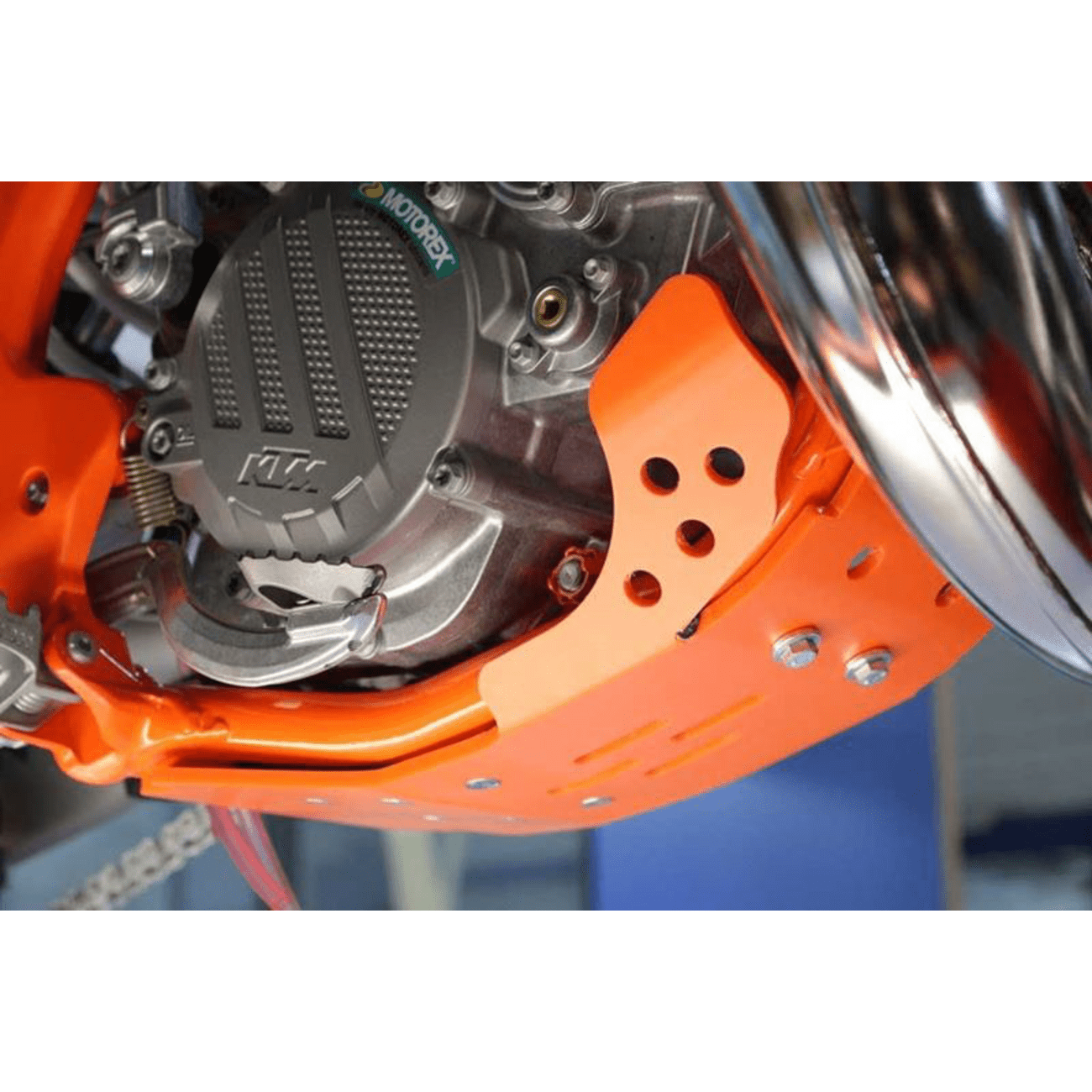 AXP RACING Skid Plate Orange KTM SX 85 AX1486