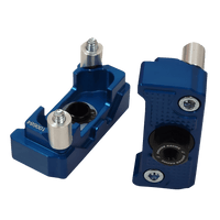 DRIVEN RACING Captive Axle Block Sliders Blue DRCAX204BL