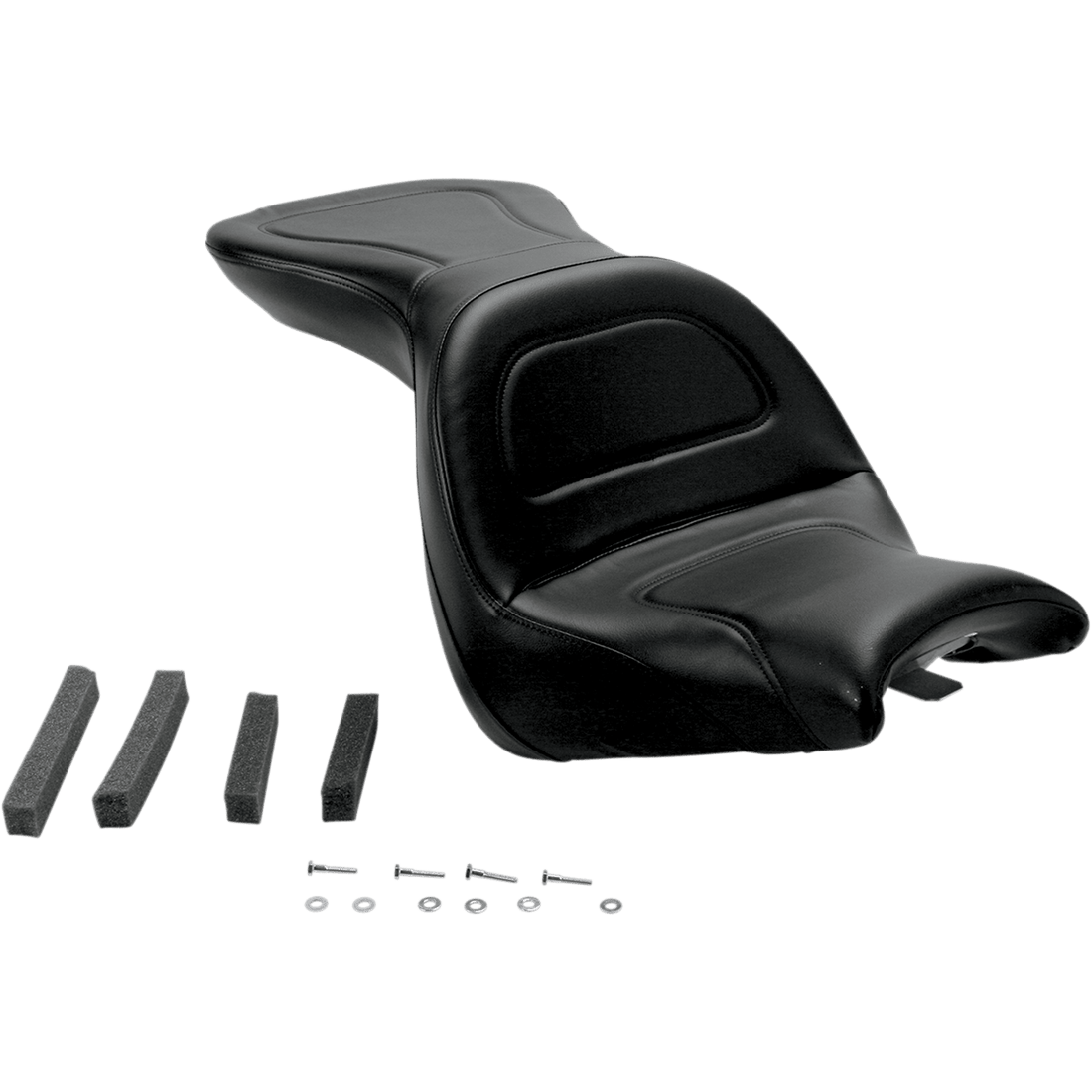 SADDLEMEN Seat Explorer™ without Backrest Stitched Black VT1300R/S H0310029