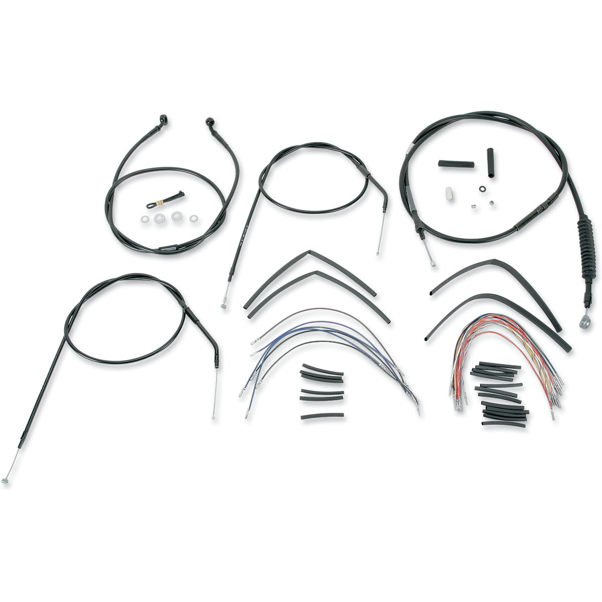 BURLY BRAND Control Kit 16" Ape Hanger Handlebars B301001