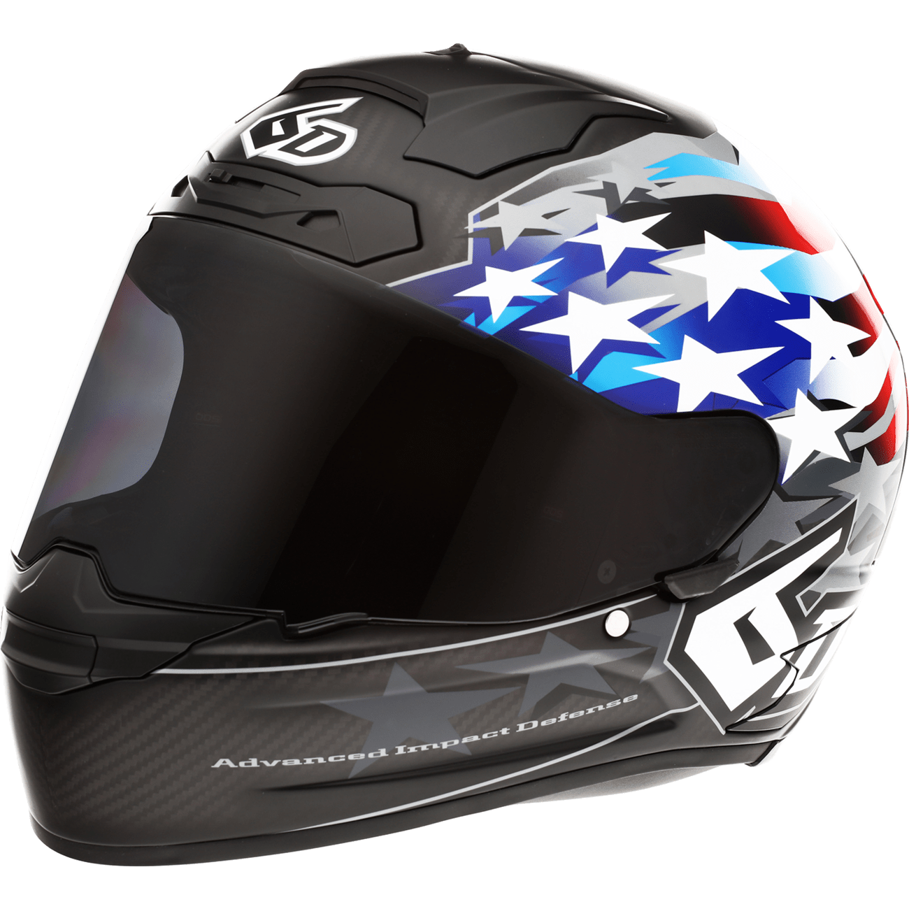 6D HELMETS ATS-1R Helmet Patriot Red/White/Blue Small 300695