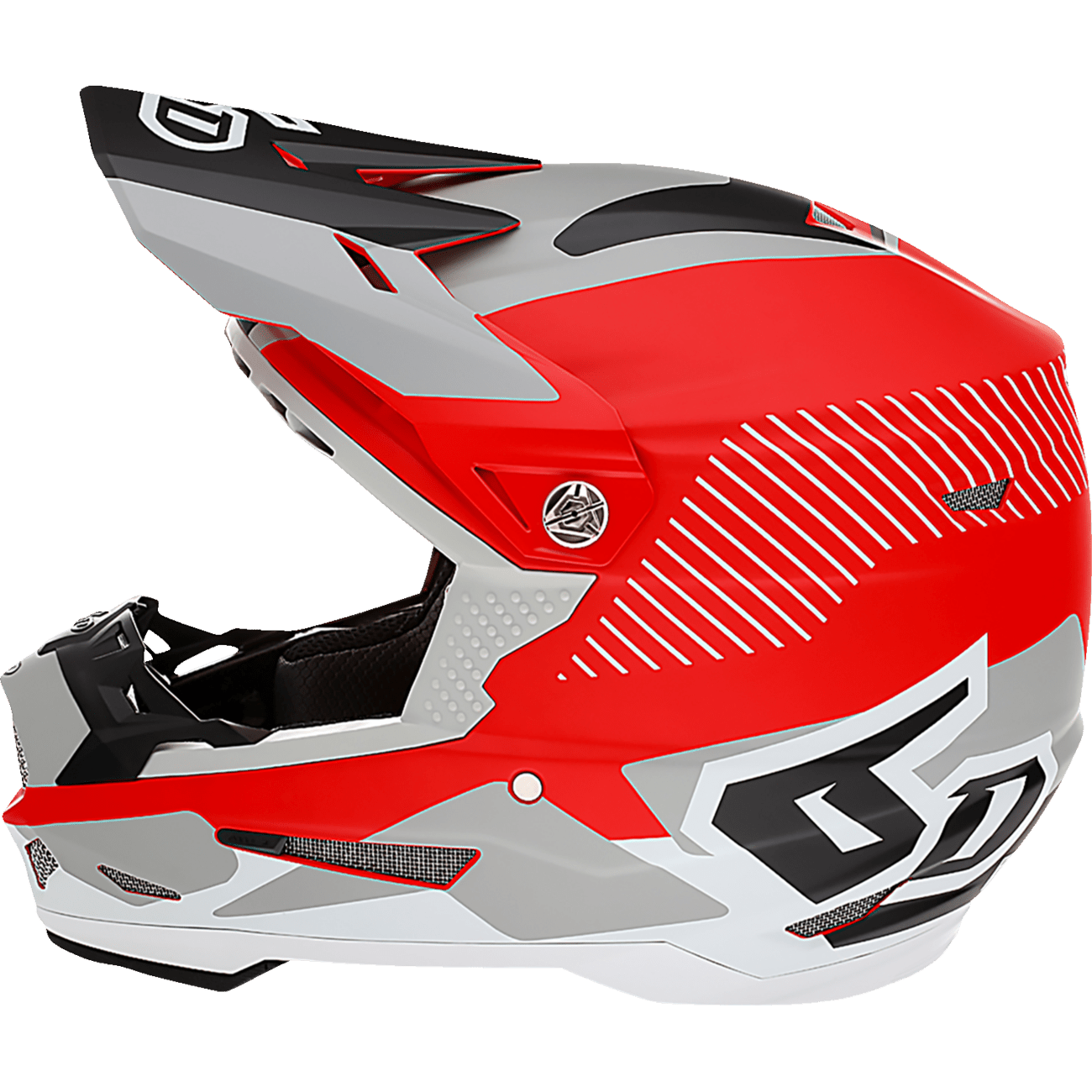 6D HELMETS ATR-2 Helmet Fusion Red Medium 122936