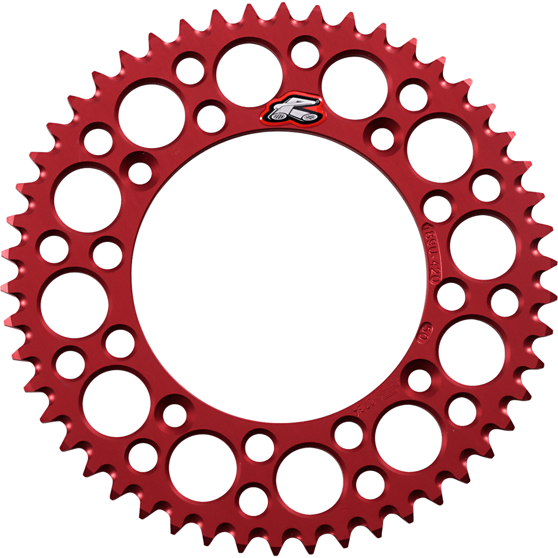 RENTHAL Sprocket Honda Red 50 Tooth 189U42050GRRD