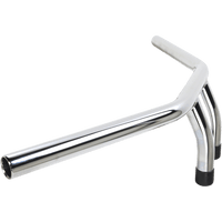 EMGO Handlebar T-Bar 8" Dimpled Chrome 0793422