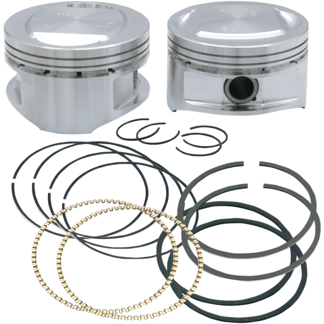 S&S CYCLE Piston Kit for 95" Big Bore Kit 3.875" +.010