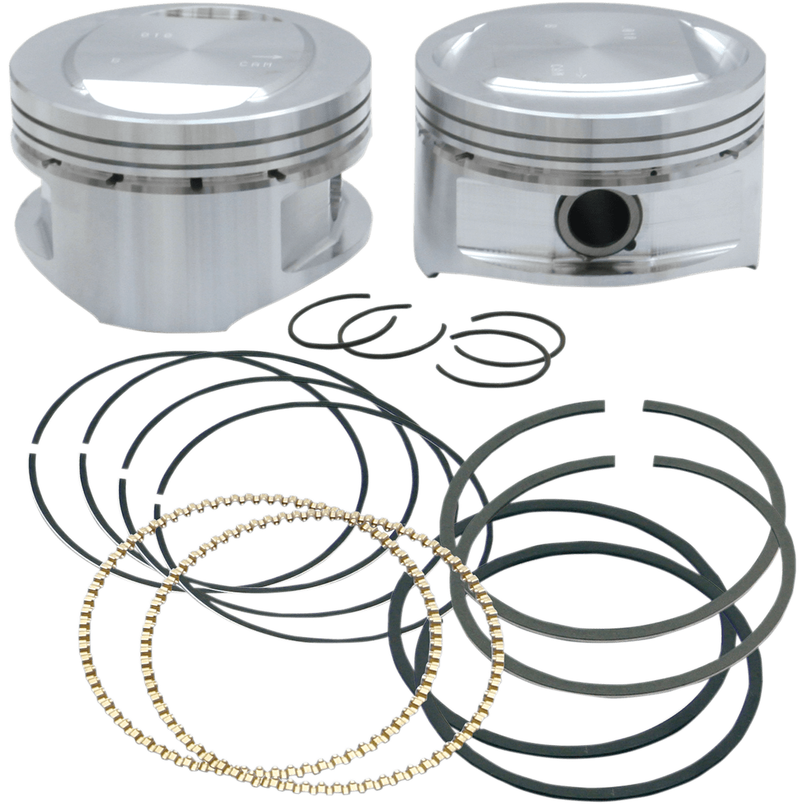 S&S CYCLE Piston Kit for 95" Big Bore Kit 3.875" +.010