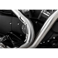 VANCE & HINES 2-into-1 Upsweep Exhaust System Brushed Stainless Steel 27327