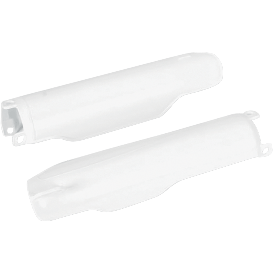 UFO Fork Slider Protectors White