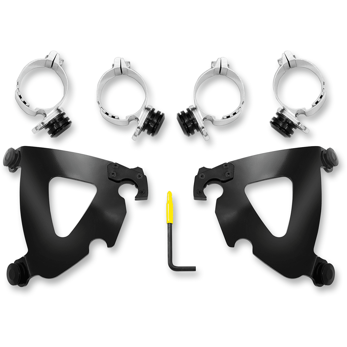 MEMPHIS SHADES Road Warrior Mounting Kit Black FXD MEB2028