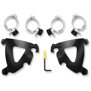 MEMPHIS SHADES Road Warrior Mounting Kit Black FXD MEB2028