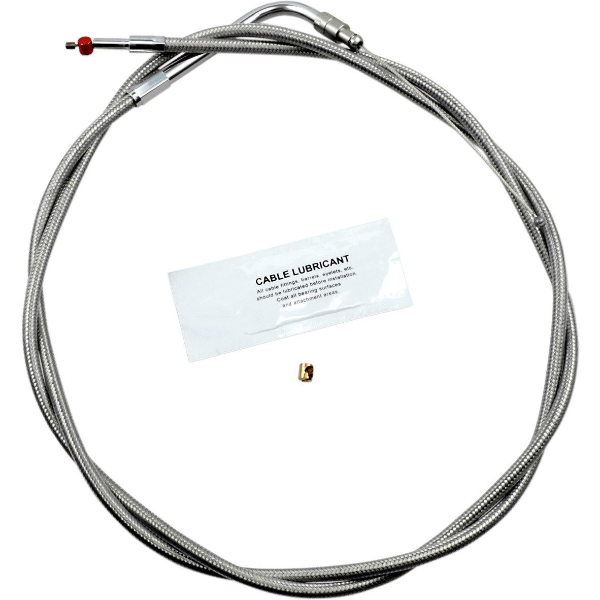 BARNETT Throttle Cable +10" Stainless Steel