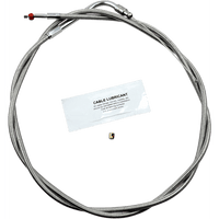 BARNETT Throttle Cable +10" Stainless Steel