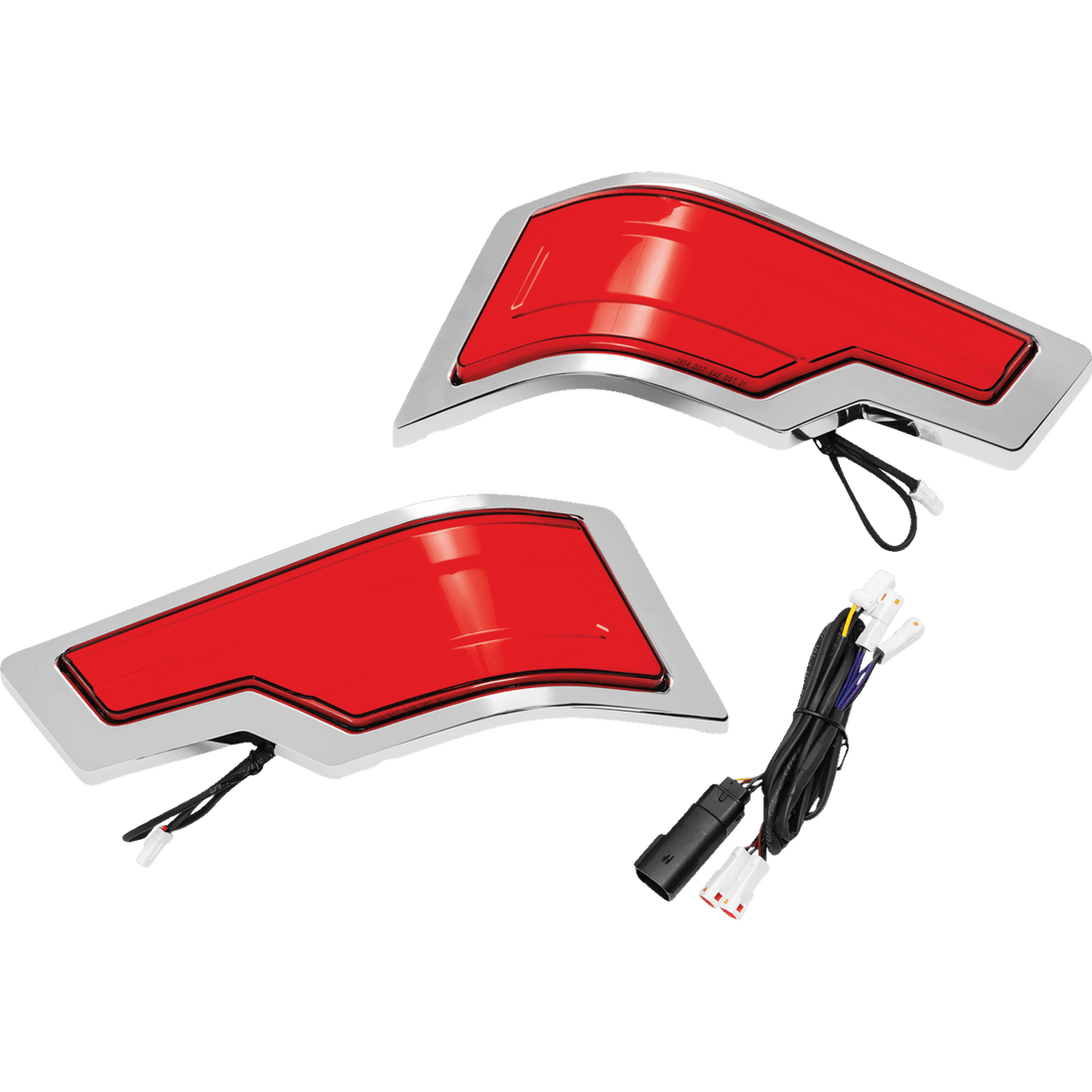 KURYAKYN Tour-Pak Lights Chrome Red Lens KUR2954