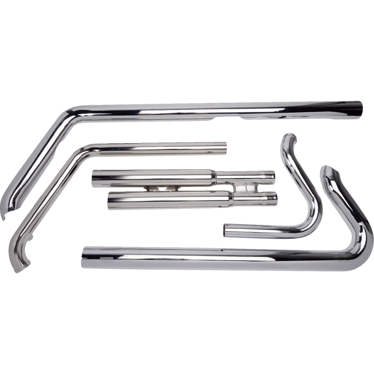 COBRA Speedster Slashdown Exhaust Chrome Softail 6851