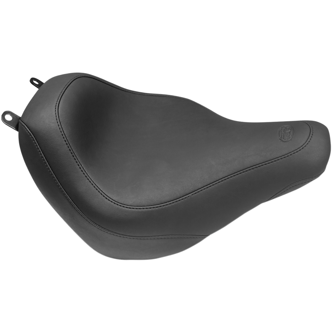 MUSTANG Seat Wide Tripper™ Solo without Backrest Smooth Black 75882