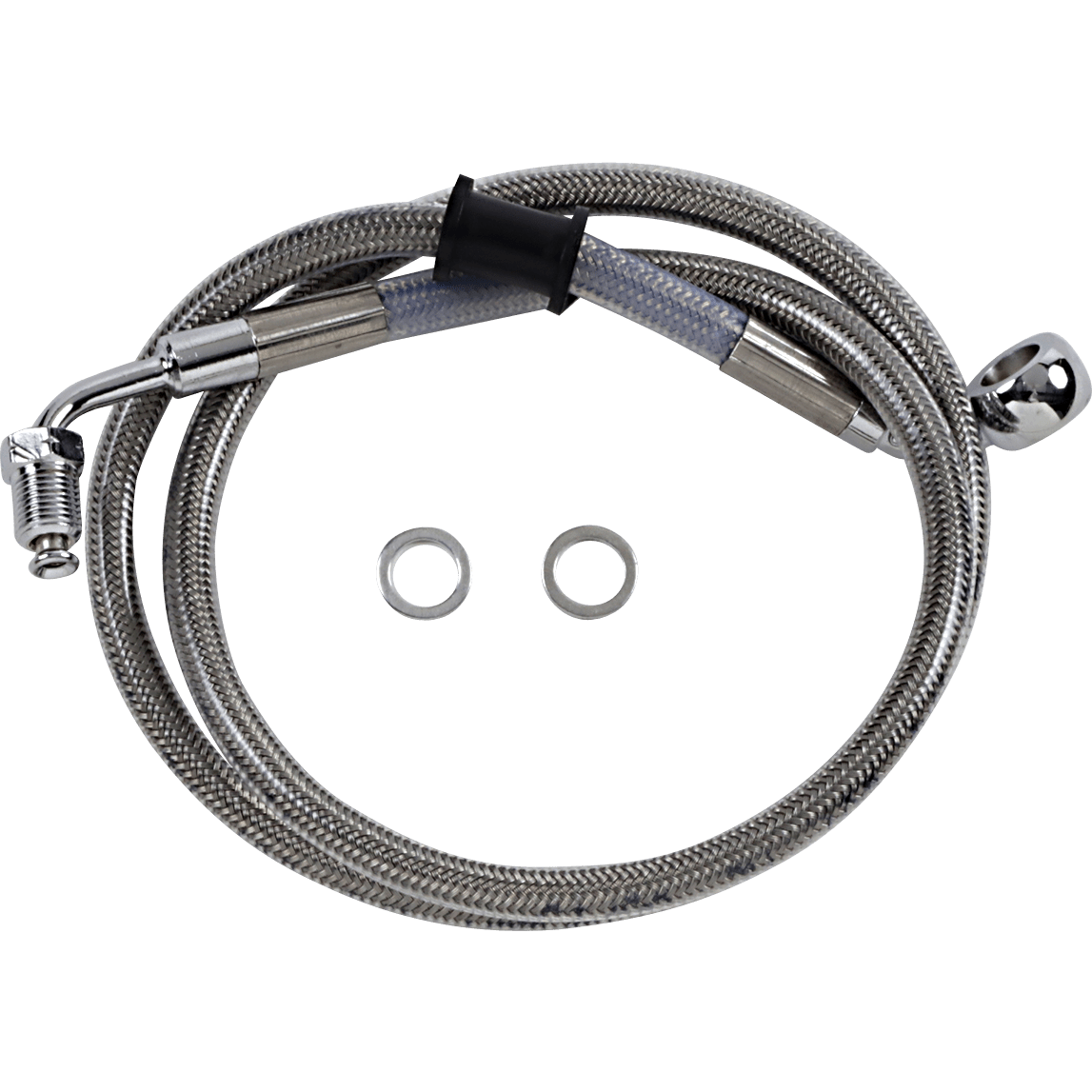 DRAG SPECIALTIES Brake Line +10" Stainless Steel '18-'21 Softail