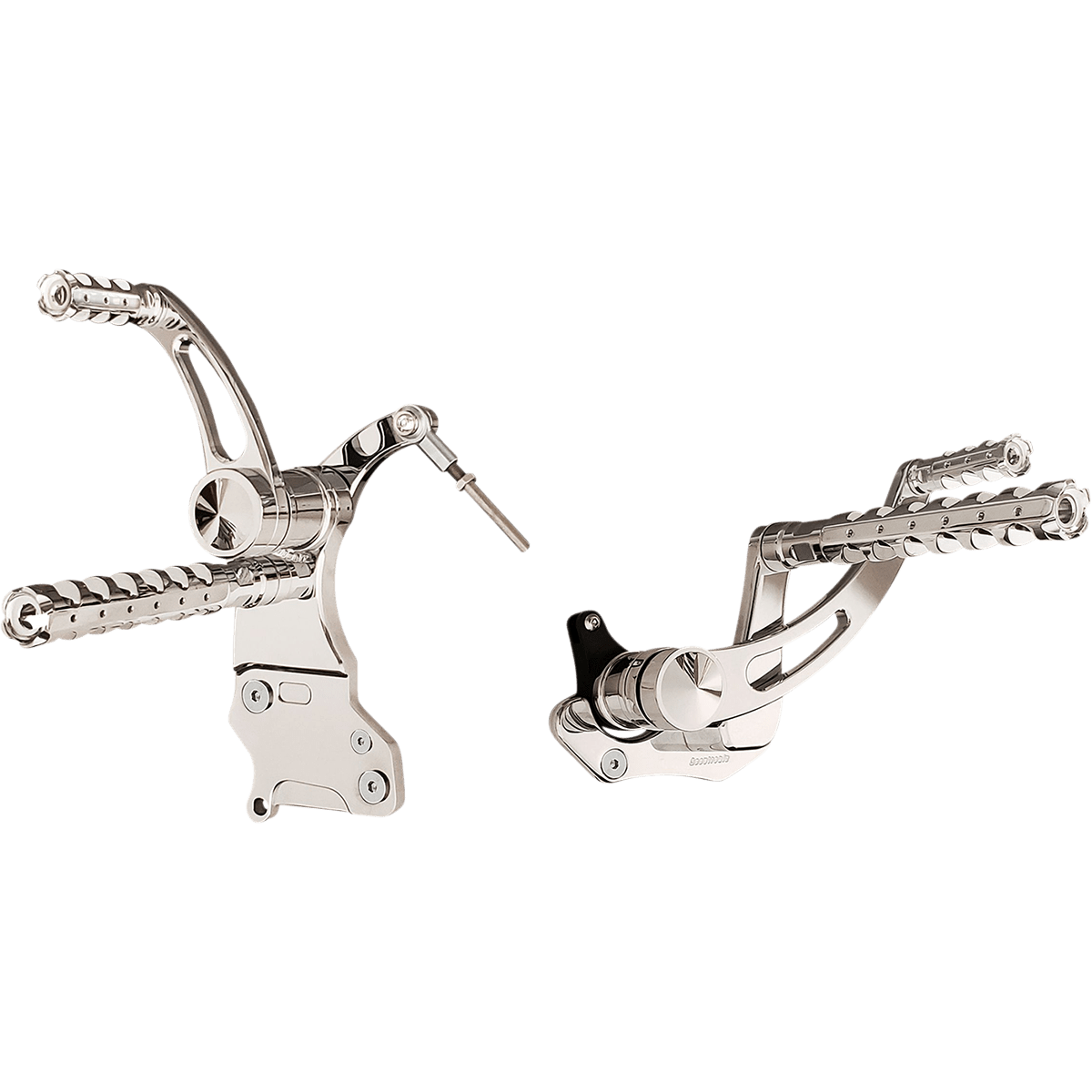 ACCUTRONIX Forward Control Chrome Slotted FC405SSAKC