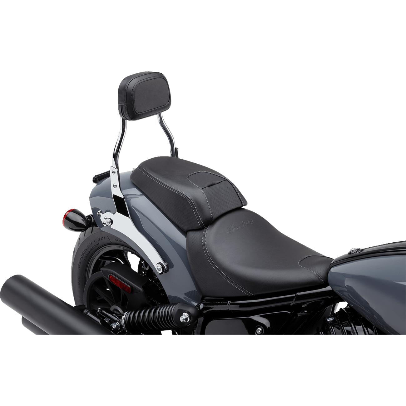 COBRA Detachable Backrest Mini Chrome Chieftain 5022012