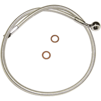 MAGNUM SHIELDING Brake Line 10mm-35° 23" Sterling Chromite II