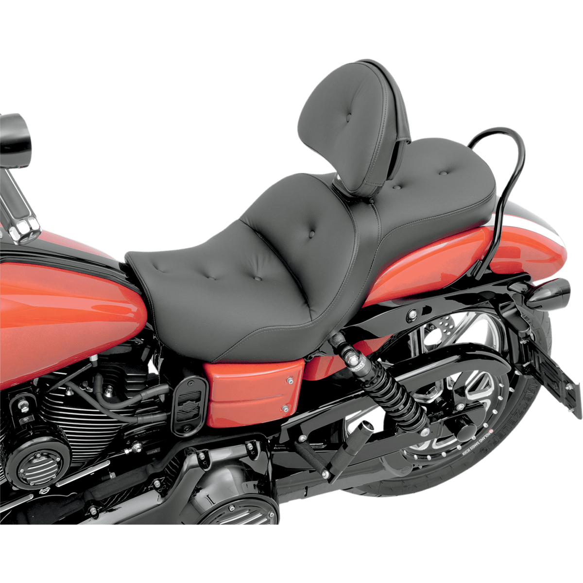 SADDLEMEN Explorer RoadSofa™ Seat with Backrest Dyna '06-'17 80604030RS