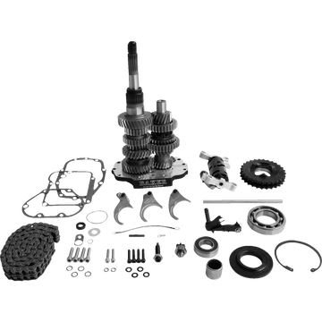 BAKER DRIVETRAIN Direct Drive Gear Set 6-Speed Black DD641103