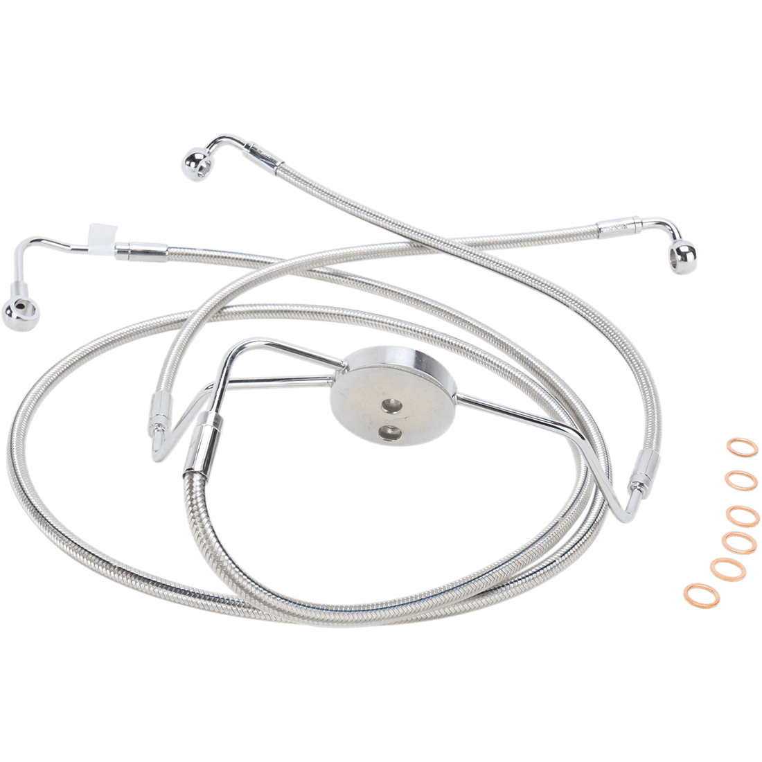 MAGNUM SHIELDING Brake Line Polished Stainless 57010