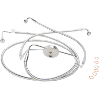 MAGNUM SHIELDING Brake Line Polished Stainless 57010