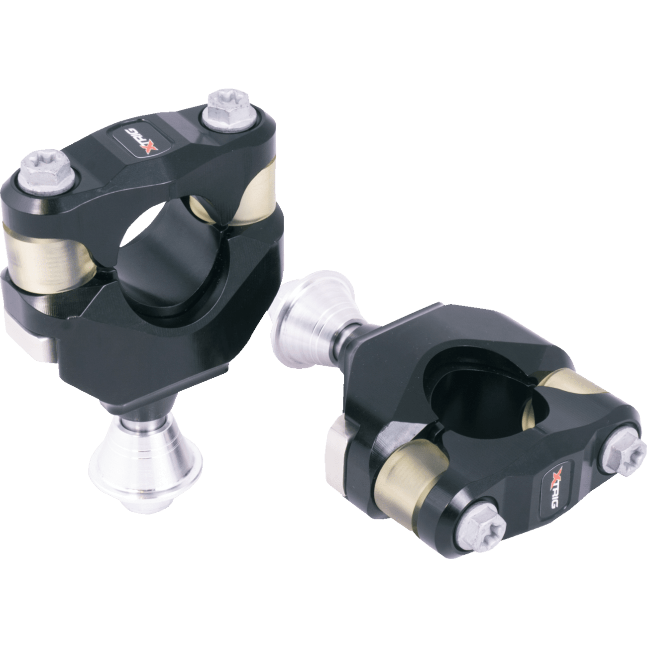 XTRIG Triple Clamp 22 mm Black 501330502101