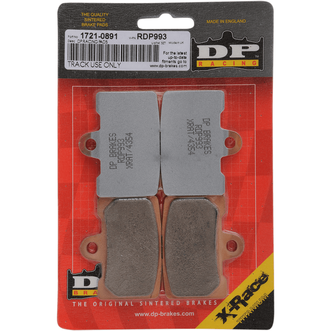 DP BRAKES Brake Pads Buell RDP993