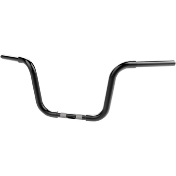 KHROME WERKS Handlebar Ape Hanger Bobber 10" Black 300875