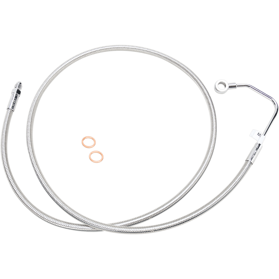 MAGNUM SHIELDING Mid Brake Line ABS Polished Stainless 57011