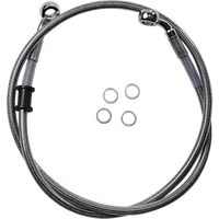 DRAG SPECIALTIES Brake Line Front (Upper) Stainless Steel