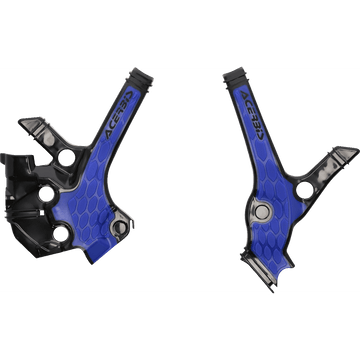 ACERBIS X-Grip Frame Guards Black/Blue YZ 85