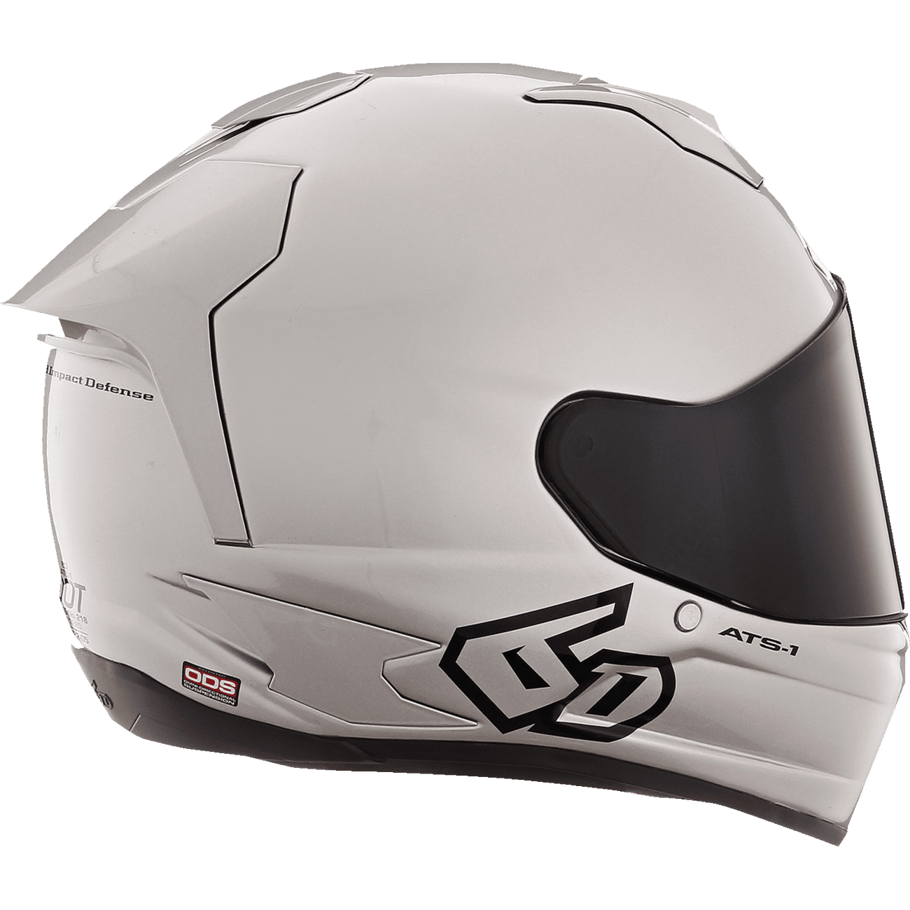 6D HELMETS ATS-1R Helmet Gloss Silver Small 300995