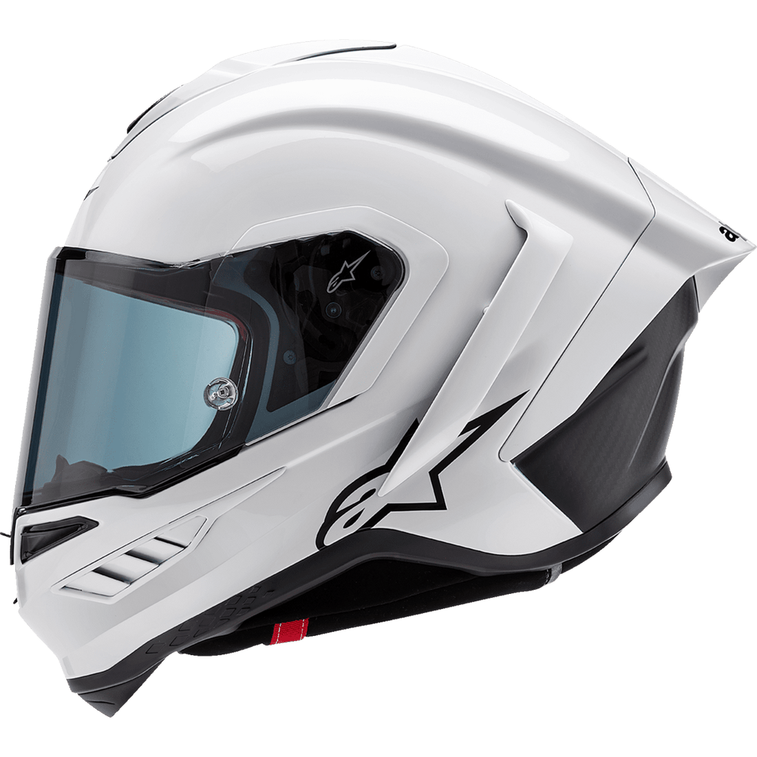 ALPINESTARS Supertech R10 Helmet Solid Gloss White Medium 82001242170M