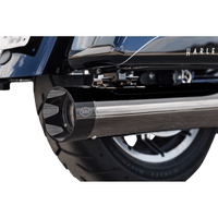 S&S CYCLE 2-into-1 Lava Chrome Sidewinder® Exhaust System 49-State 5501086