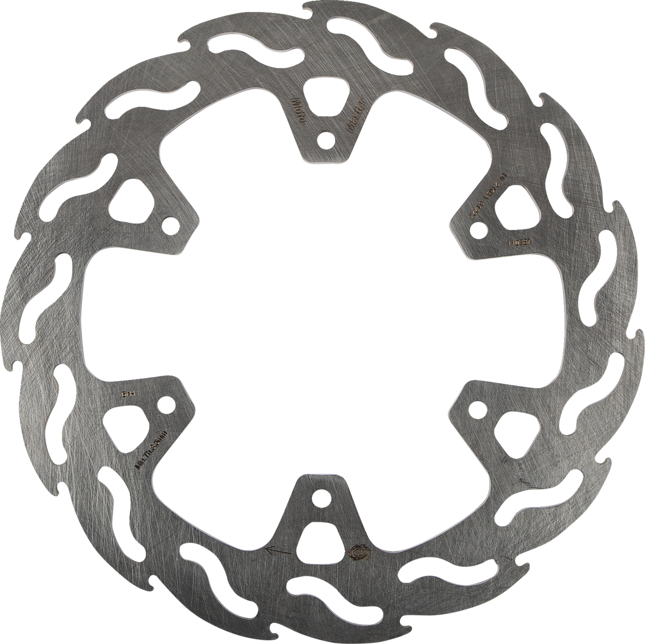 MOTO-MASTER Brake Rotor Rear Flame