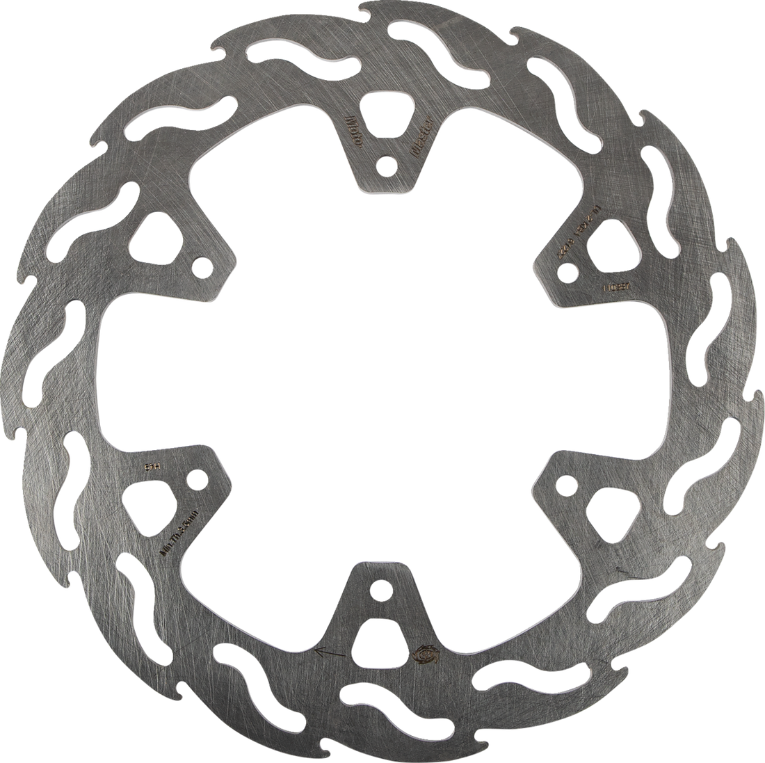 MOTO-MASTER Brake Rotor Rear Flame 110387PU